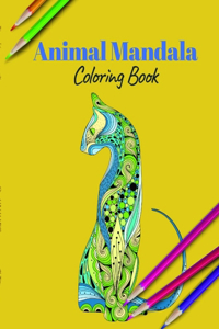 Animal Mandala Coloring Book