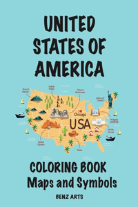 United States of America Coloring Book