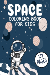 Space Coloring Book For Kids