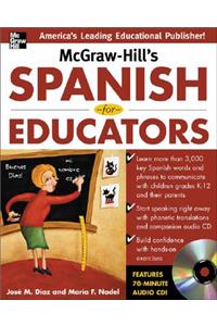 McGraw-Hill's Spanish for Educators W/Audio CD
