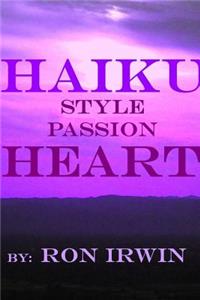Haiku Style Passion Heart