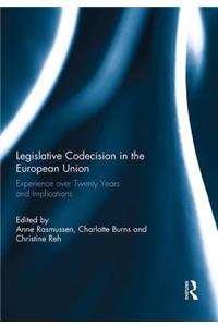 Legislative Codecision in the European Union