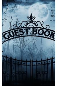 Halloween Haunted Graveyard Guest Book