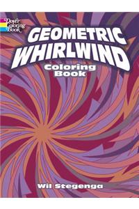 Geometric Whirlwind Coloring Book
