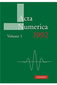 ACTA Numerica 1992: Volume 1