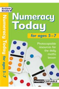 Numeracy Today for Ages 5-7