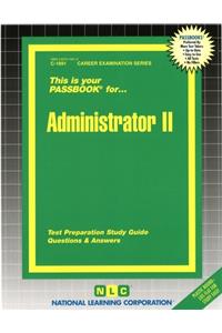 Administrator II: Passbooks Study Guide