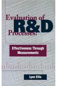 Evaluation of R&D Processes