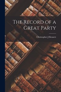 Record of a Great Party