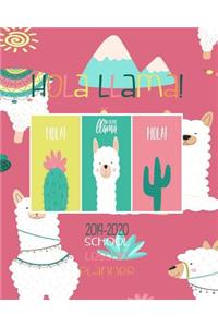 Hola Llama! 2019- 2020 School Lesson Planner