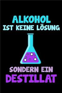 Alkohol Ist keine Lösung Sondern Ein Destillat