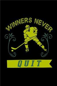 Winners never quit