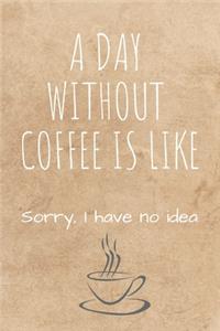 A Day Without Coffee
