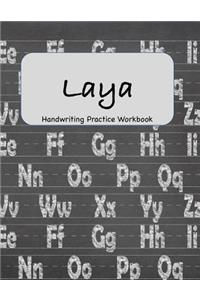 Laya - Handwriting Practice Workbook