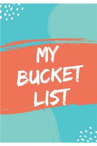 My Bucket List