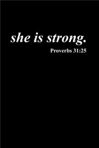She Is Strong