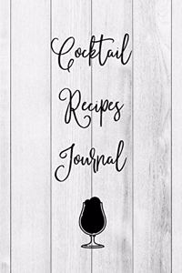 Cocktail Recipes Journal
