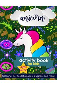 Unicorn Activity Book