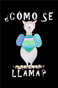¿Cómo se llama?
