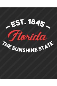 Florida The Sunshine State Est 1845