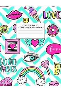 College Ruled Composition Notebook
