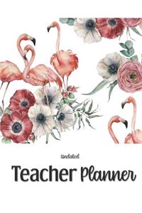 Undated Teacher Planner