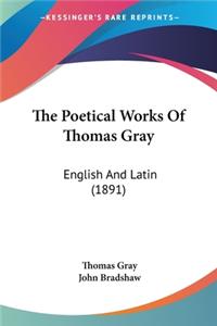 Poetical Works Of Thomas Gray