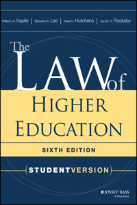 Law of Higher Education, Student Version