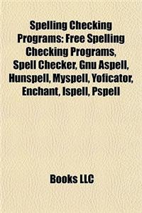 Spelling Checking Programs