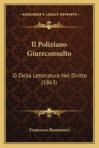 Poliziano Giureconsulto