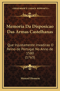 Memoria Da Disposicao Das Armas Castelhanas