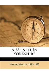 Month in Yorkshire