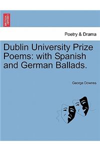 Dublin University Prize Poems