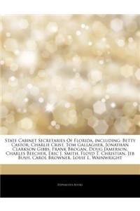 Articles on State Cabinet Secretaries of Florida, Including