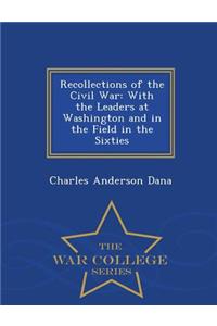 Recollections of the Civil War