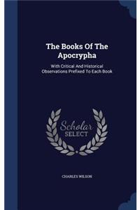 The Books Of The Apocrypha