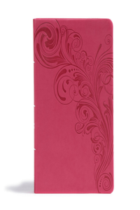 CSB Giant Print Reference Bible, Pink Leathertouch