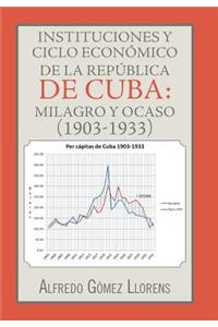 Instituciones y ciclo económico de la República de Cuba