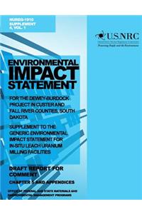 Environmental Impact Statement for the Dewey-Burdock Project in Custer and Fall River Countries, South Dakota