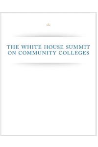 White House Summit on Community Colleges