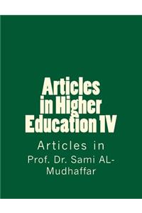Articles in Education 1V