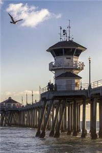 Huntington Beach Pier at Low Tide California USA Journal