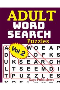 ADULT WORD SEARCH Puzzles Vol 2