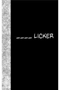 Blank Licker