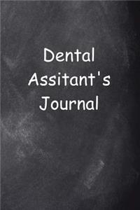 Dental Assistant's Journal Chalkboard Design