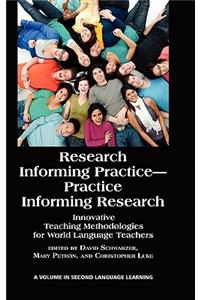 Research Informing Practice-Practice Informing Research
