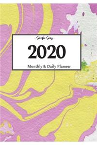 2020 Planner Daily and Monthly