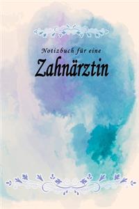 Notizbuch für eine Zahnärztin