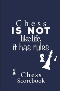 Chess Scorebook - 100 Games - 90 moves