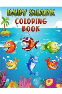 Baby Shark Coloring Book